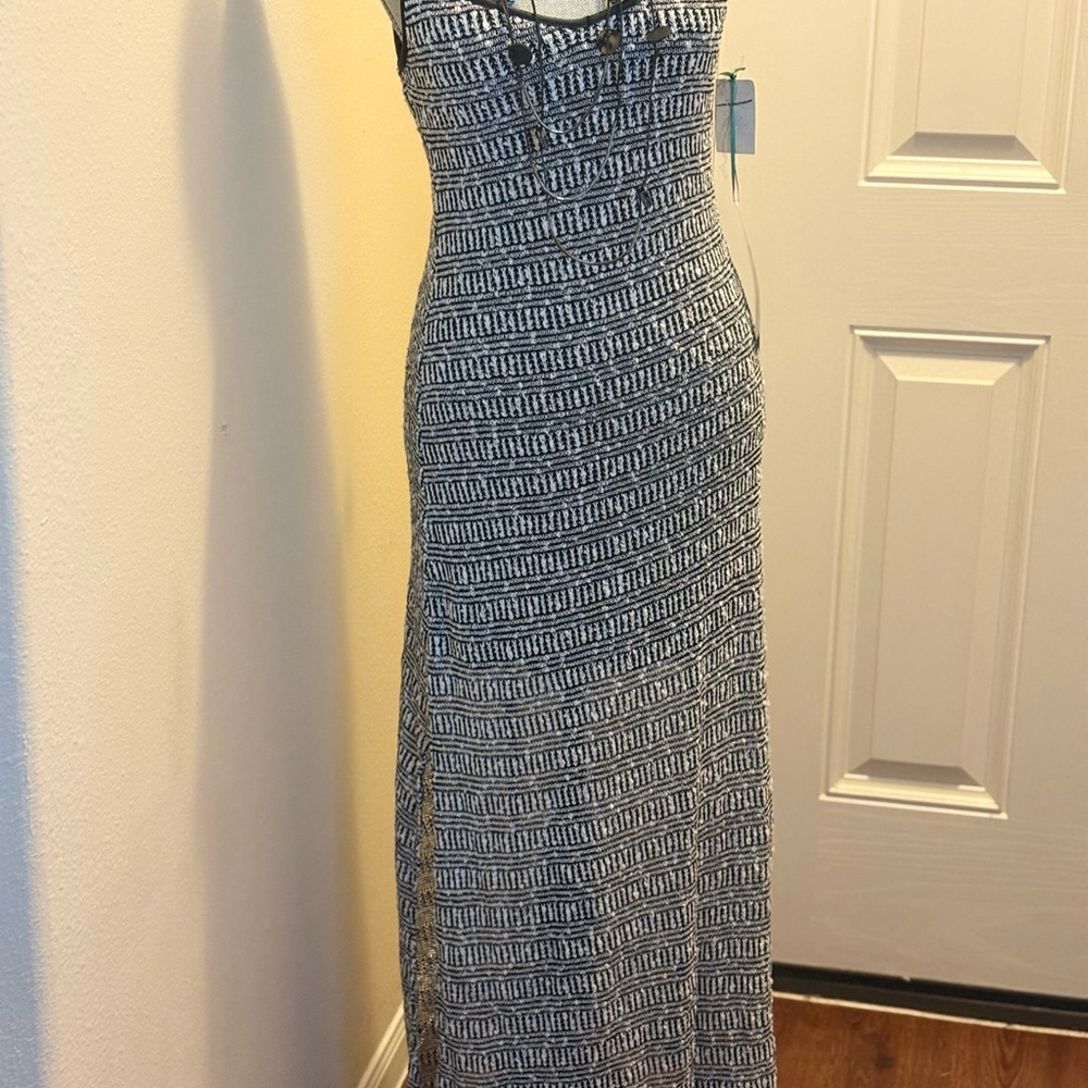 Nordstrom Black and White Maxi Dress